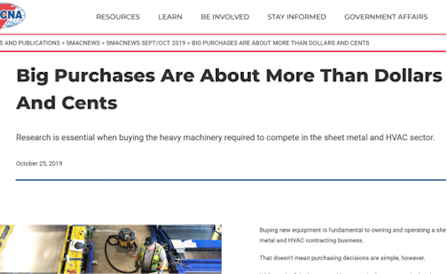 cover image for news article Big Purchases Are About More Than Dollars And Cents