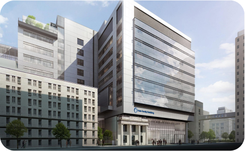 outside view of healthcare building