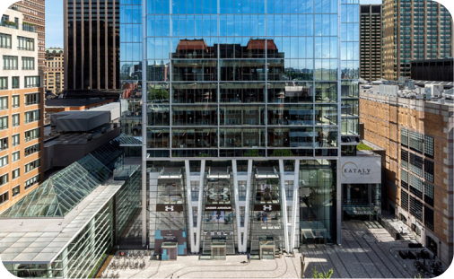 outside view of office building