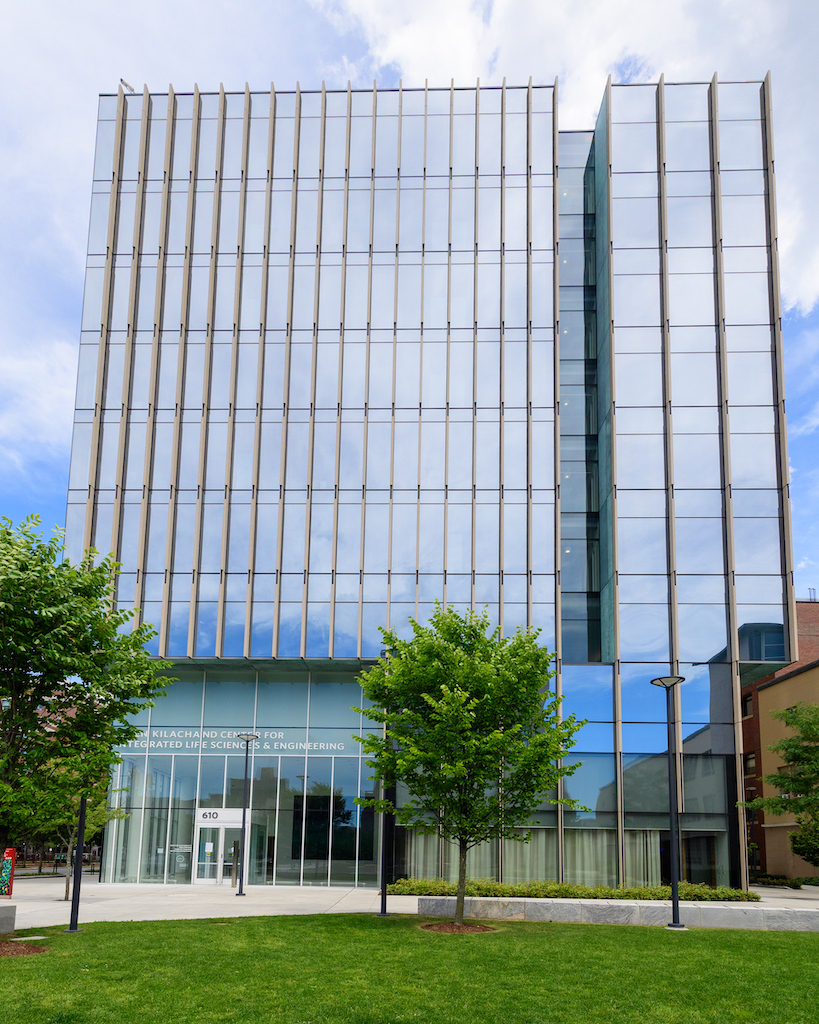 outside building of Boston University Center for Integrated Life Sciences and Engineering