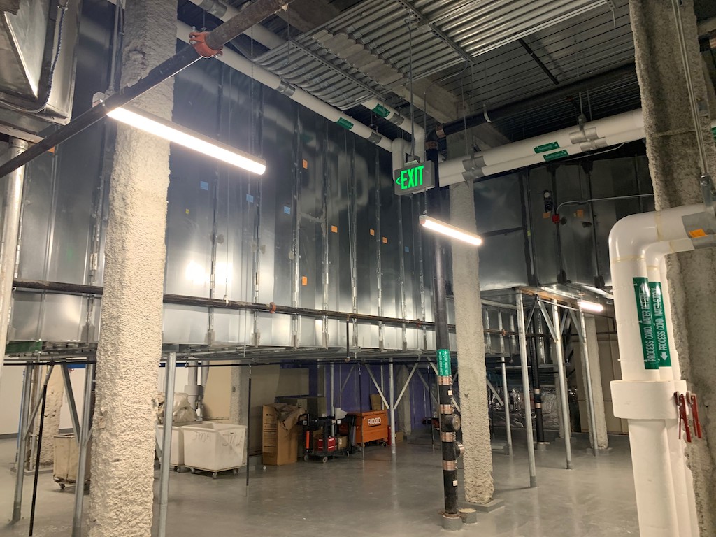 photo of large ductwork