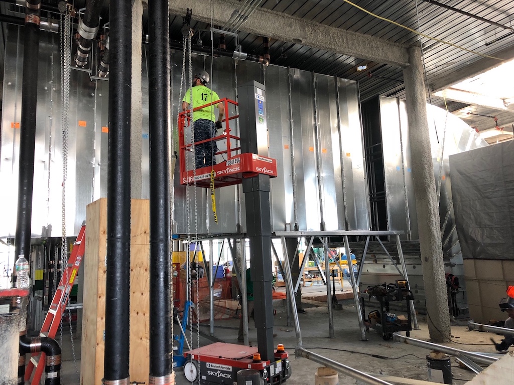 photo of large ductwork