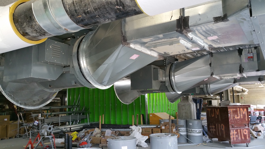 large ductwork