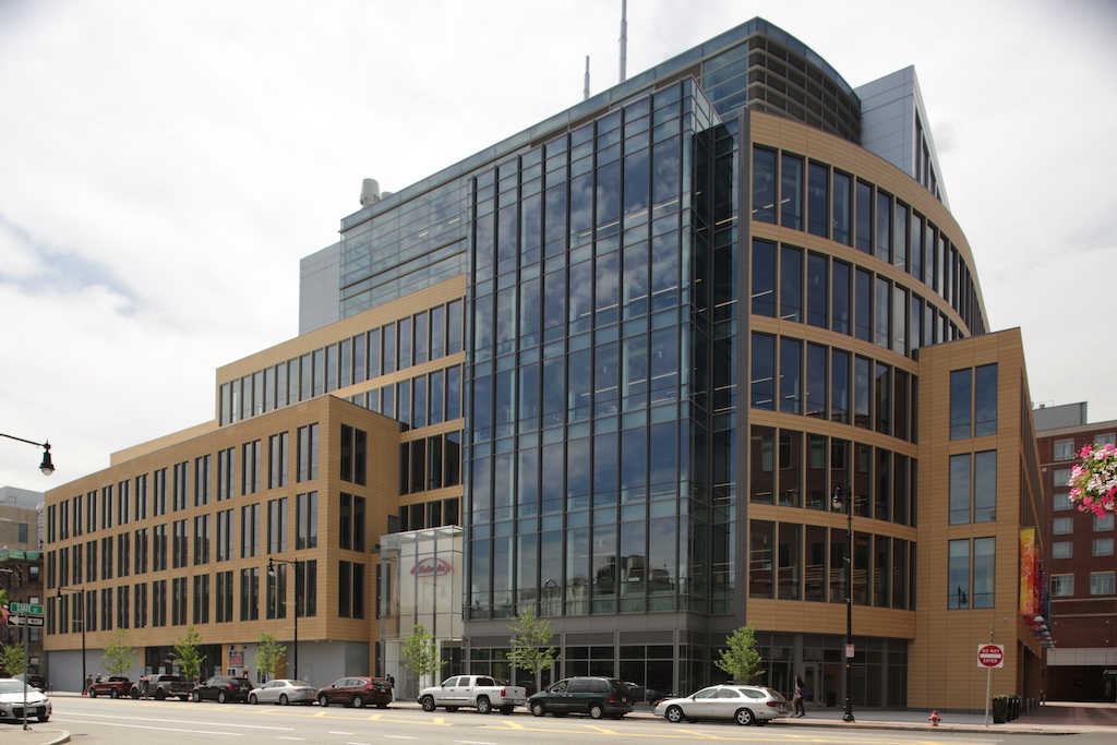 outside of Takeda Oncology at 300 Massachusetts Avenue building