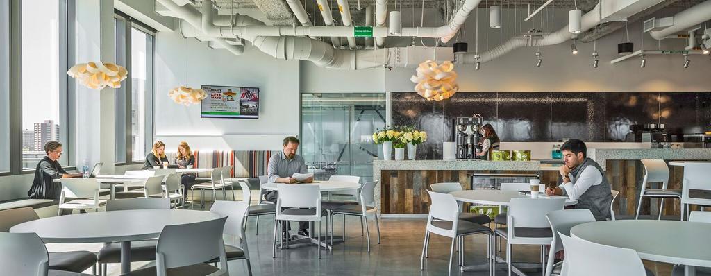 tables in building cafe