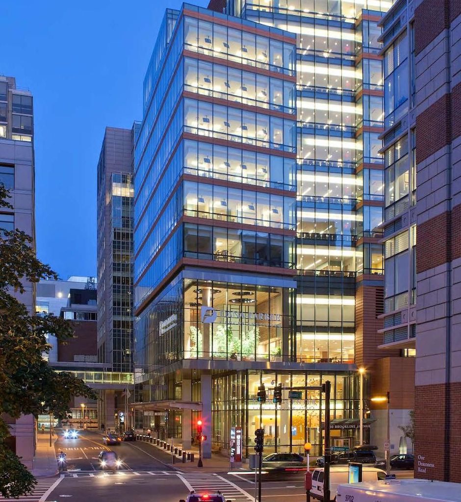 outside of Yawkey Center for Cancer Care building