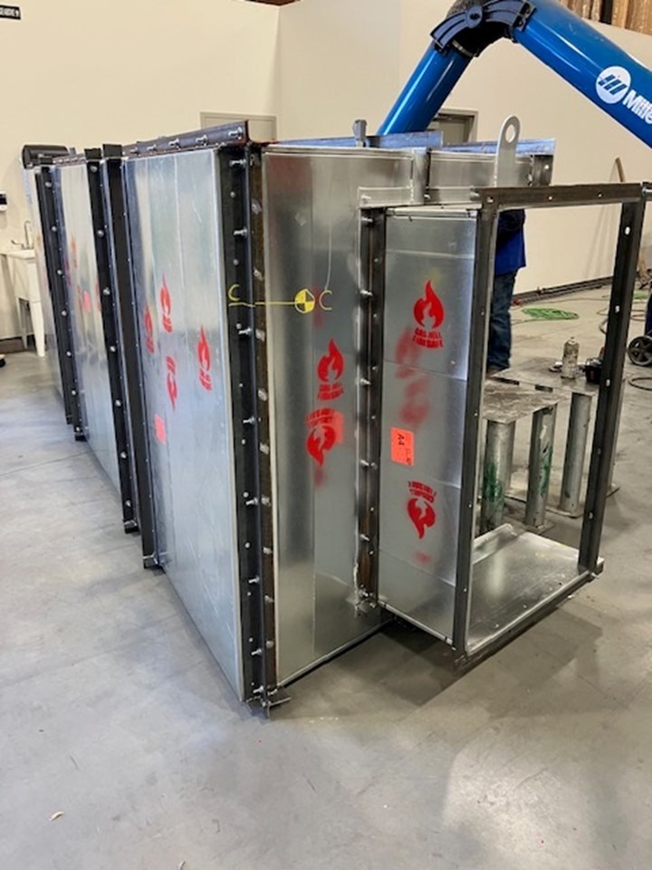 large caswell ductwork