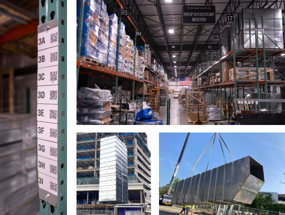 pre-fabrication collage of photos